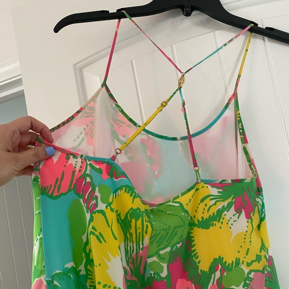 Lilly Pulitzer flowy silk dress - Picture 5 of 6
